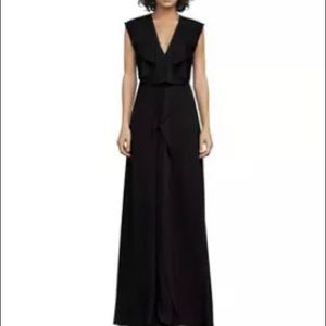 BCBG Max Azria Womens Evette Black Dress Gown